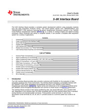 Texas Instruments 5-6K User Manual