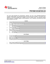 Texas Instruments TPS79801DCQEVM-434 User Manual