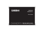 Uniden DSS3415 Owner's Manual