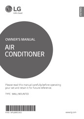 LG mfl68802402 Owner's Manual