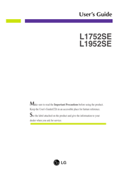LG L1752SE User Manual