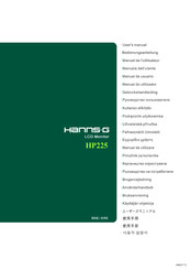 Hanns.G HP225 User Manual