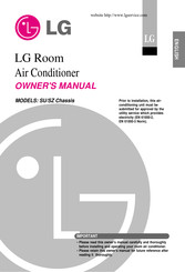 LG SU CHASSIS Owner's Manual