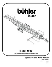 Buhler Inland 1500 Operator And Parts Manual