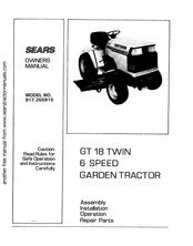 Sears 917.255915 Owner's Manual
