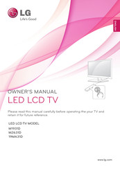 LG M2631D Owner's Manual