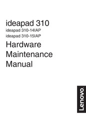 Lenovo ideapad 310 Hardware Maintenance Manual