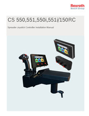 Bosch Rexroth CS 550i-150RC Installation Manual