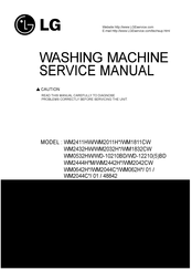 LG WM2044C series Service Manual