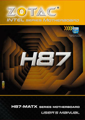 Zotac H87-MATX Series User Manual