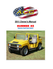 ACG HUMMER H3 2011 Owner's Manual