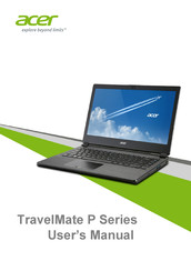 Acer TravelMate P Series User Manual