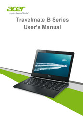 Acer Travelmate B Series User Manual