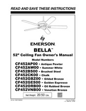 Emerson CF452CK00 Owner's Manual