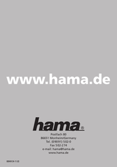 Hama 49134 Manual