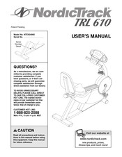 NordicTrack NTEX04900 User Manual