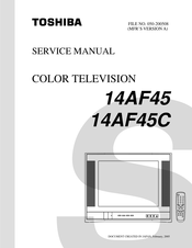 Toshiba 14AF45 Service Manual