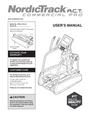 NordicTrack NTEL71312.0 User Manual