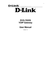 D-Link DVG-7022S User Manual