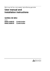 Biasi M96A.24SM/B User Manual And Installation Instructions