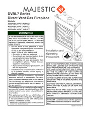 Majestic 300DVBLN/PV7 Installation And Operating Instructions Manual