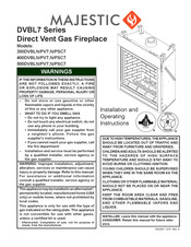 Majestic 00DVBLN/PSC7 Installation And Operating Instructions Manual