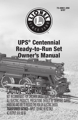 Lionel UPS Centennial Owner's Manual