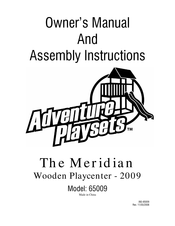 Adventure Playsets The Meridian 65009 Owner's Manual And Assembly Instructions