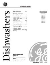 GE Appliances GSD5600 Series Owner's Manual