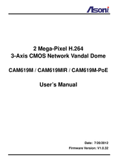 Asoni CAM619M User Manual