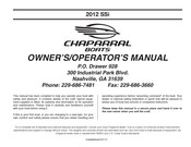 Chaparral 2012 SSi Operator's Manual