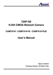 Asoni CAM741H User Manual