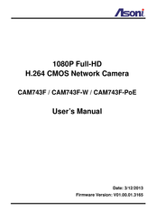 Asoni CAM743F User Manual