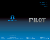 Honda 2015 Pilot Touring Technology Reference Manual