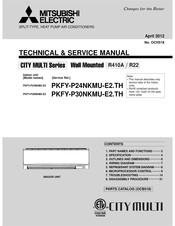 Mitsubishi Electric City Multi PKFY-P30NKMU-E2.TH Technical & Service Manual