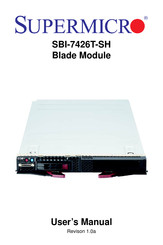 Supermicro SBI-7426T-SH User Manual