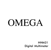 Omega HHM31 User Manual