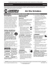Campbell Hausfeld TL054189 Operating Instructions Manual