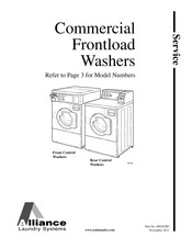 Alliance Laundry Systems SWRC61*J Service Manual