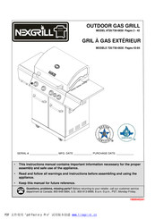Nexgrill 730-0830 Manual