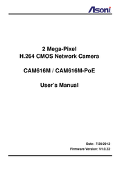 Asoni CAM616M User Manual