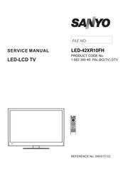 Sanyo LED-42XR10FH Service Manual