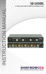 Shinybow USA SB-5440RL Instruction Manual