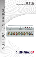 Shinybow USA SB-5460 Instruction Manual