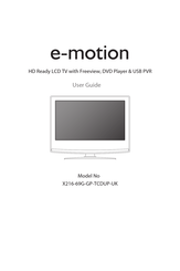 e-motion X216-69G-GP-TCDUP-UK User Manual