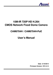 Asoni CAM6704H User Manual