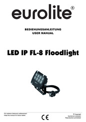 EuroLite LED IP FL-8 User Manual