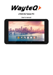 WayteQ xTAB 8Q Tablet PC User Manual