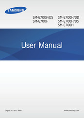 Samsung SM-E700H/DD User Manual