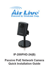 Air Live IP-200PHD-24(B) Quick Installation Manual